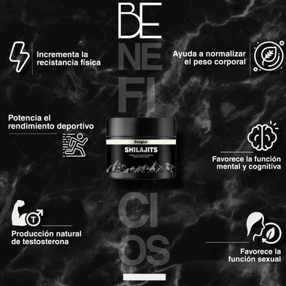 Level SHILAJIT- Eleva tu rendimiento físico y mental.
