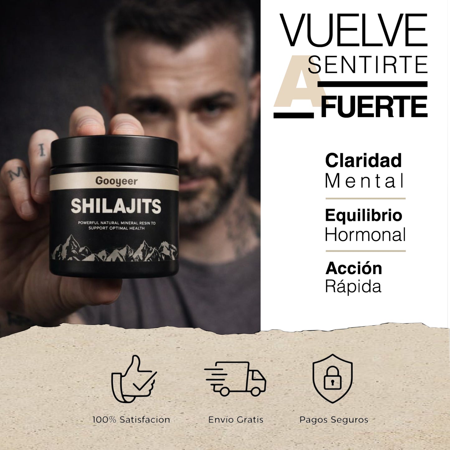 Level SHILAJIT- Eleva tu rendimiento físico y mental.