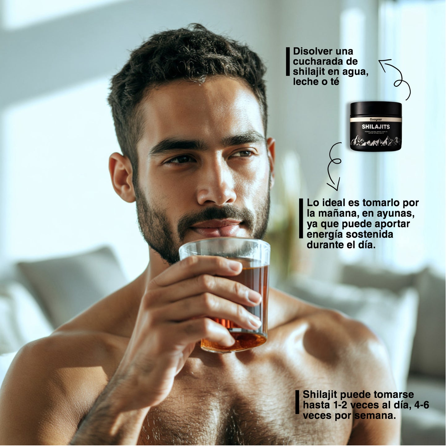 Level SHILAJIT- Eleva tu rendimiento físico y mental.